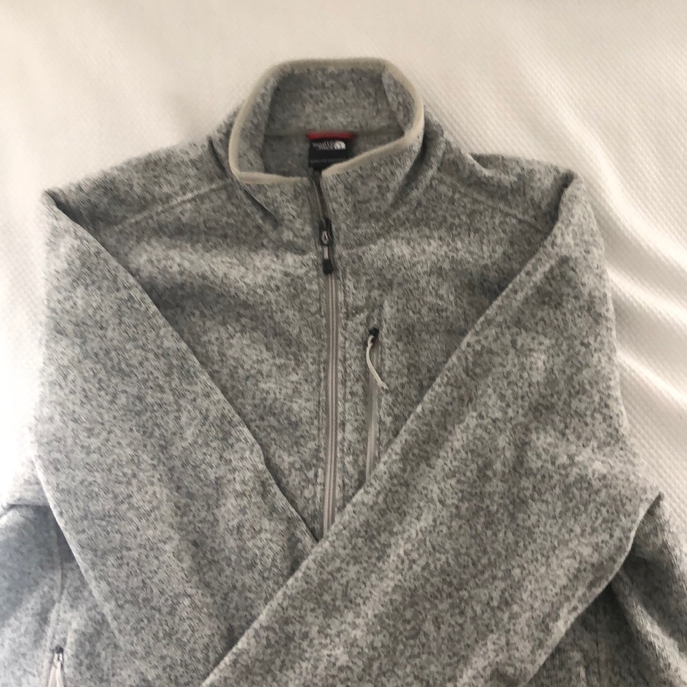 New w/o tags men’s grey north face jacket